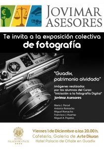 exposición curso fotografía digital en Guadix