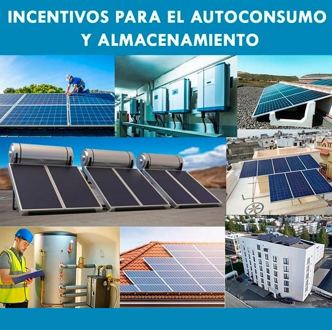 INCENTIVOS PARA AUTOCONSUMO Y ALMACENAMIENTO CON  ENERGIAS RENOVABLES