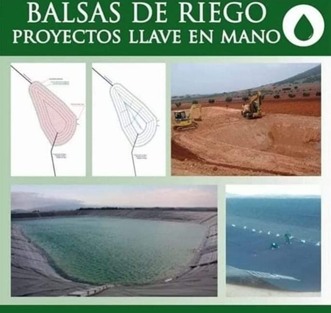 BALSAS DE RIEGO: PROYECTOS