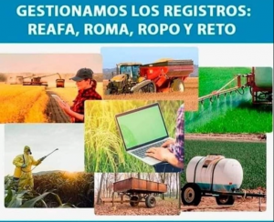 registros reafa,roma,ropo y reto