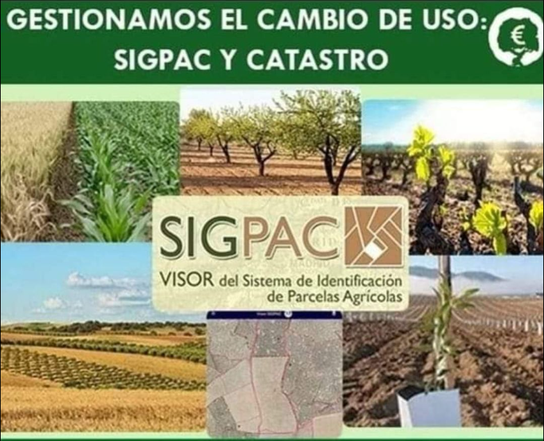 GESTIONAMOS EL CAMBIO DE USO: SIGPAC Y CATASTRO