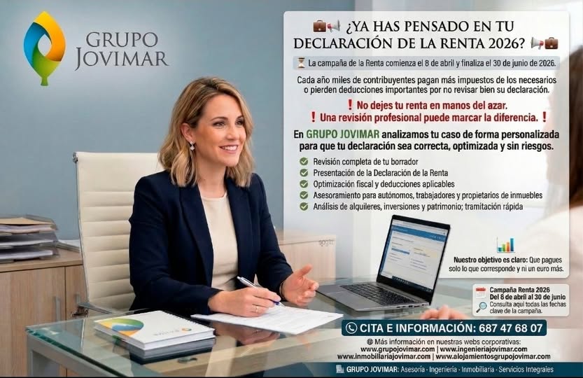 ¿YA HAS PENSADO EN TU DECLARACIÓN DE LA RENTA 2026?