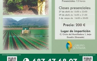 CURSO APLICADOR DE FITOSANITARIOS NIVEL CUALIFICADO ON LINE