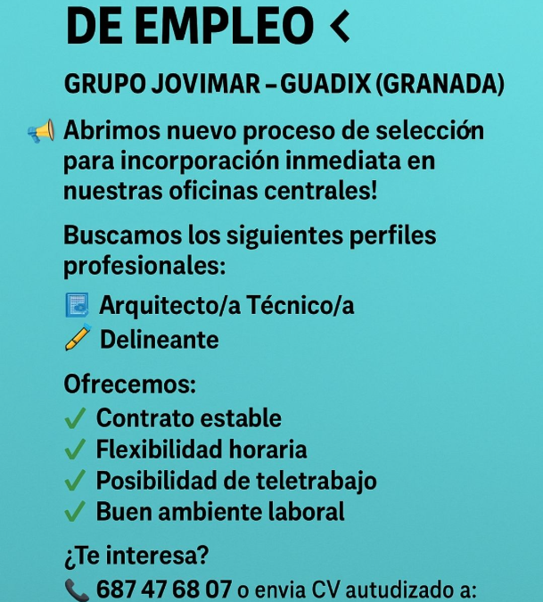 OFERTA DE EMPLEO